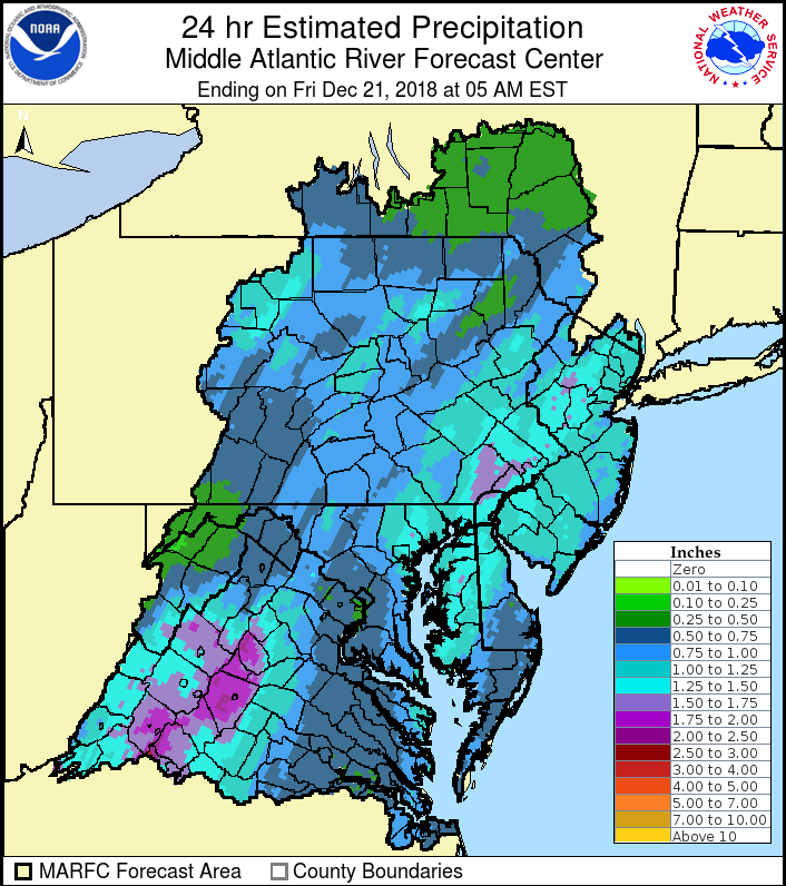 Rainfall Totals